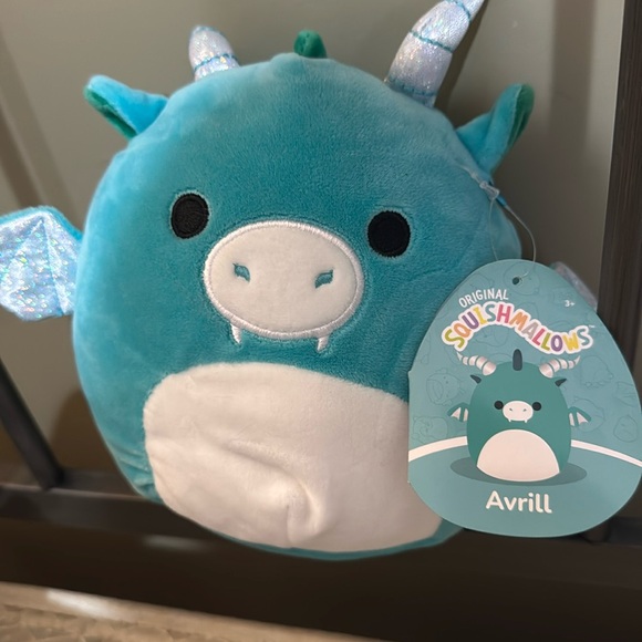 Blue dragon squishmallow named Avrill - Picture 1 of 2